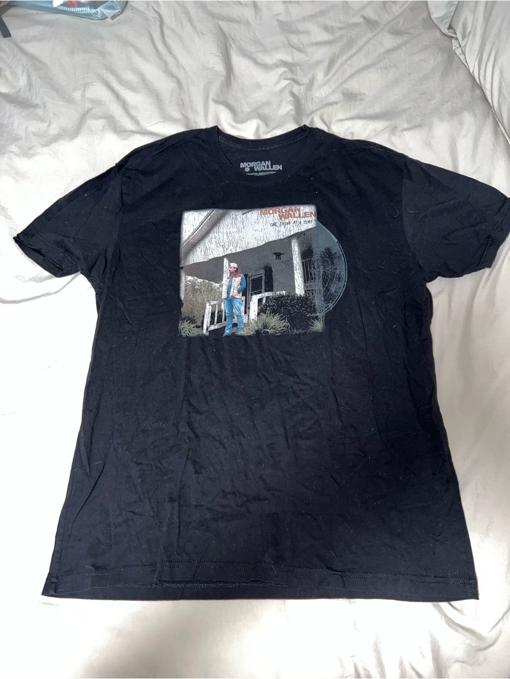 Morgan Wallen One Thing At A Time Album Cover T-Shirt Black XL